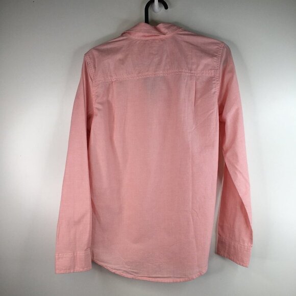 THE CHILDREN'S PLACE Long Sleeve Button Down Pink Shirt Size L. NEW - Picture 8 of 8